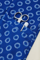 Biz Care Womens Easy Stretch Daisy Print Tunic  CS950LS - Star Uniforms Australia