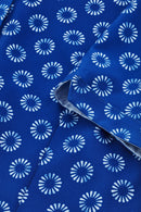 Biz Care Womens Easy Stretch Daisy Print Tunic  CS950LS - Star Uniforms Australia