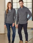 Winning Spirit-Ultimate Half Zip Long Sleeve Sweat Top- Ladies-FL26