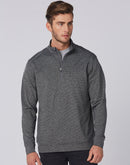 Winning Spirit-Ultimate Half Zip Long Sleeve Sweat Top- Mens-FL25