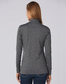 Winning Spirit-Ultimate Half Zip Long Sleeve Sweat Top- Ladies-FL26