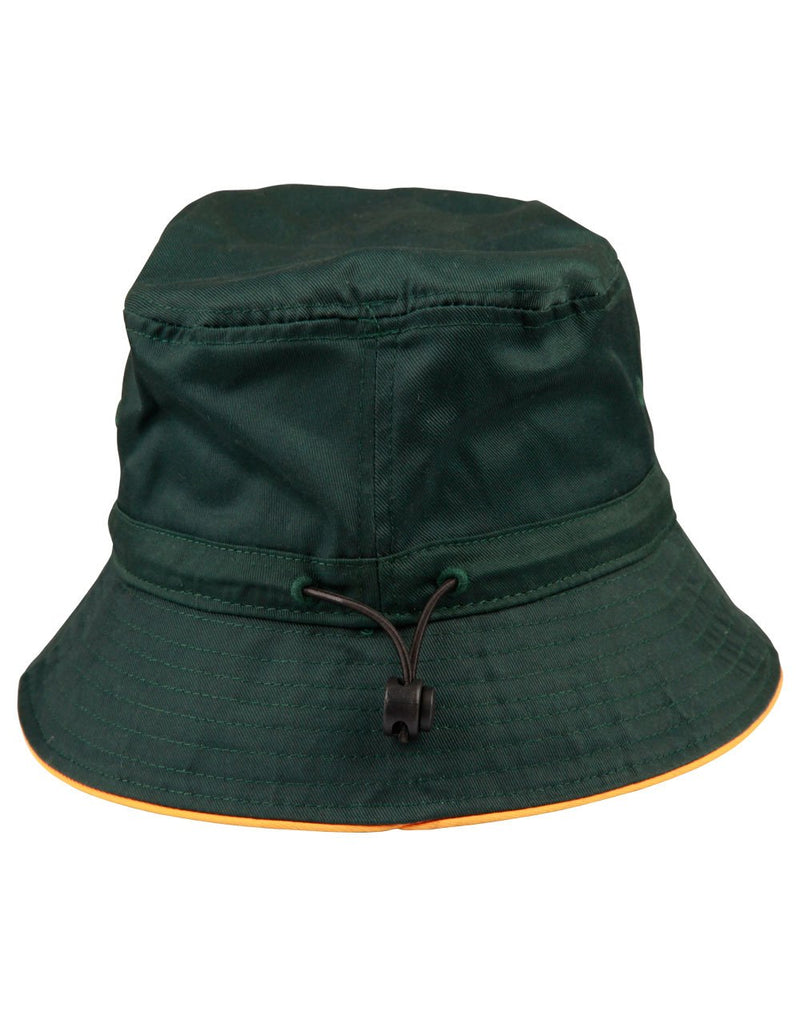 H1033 Sandwich Bucket Hat with Toggle