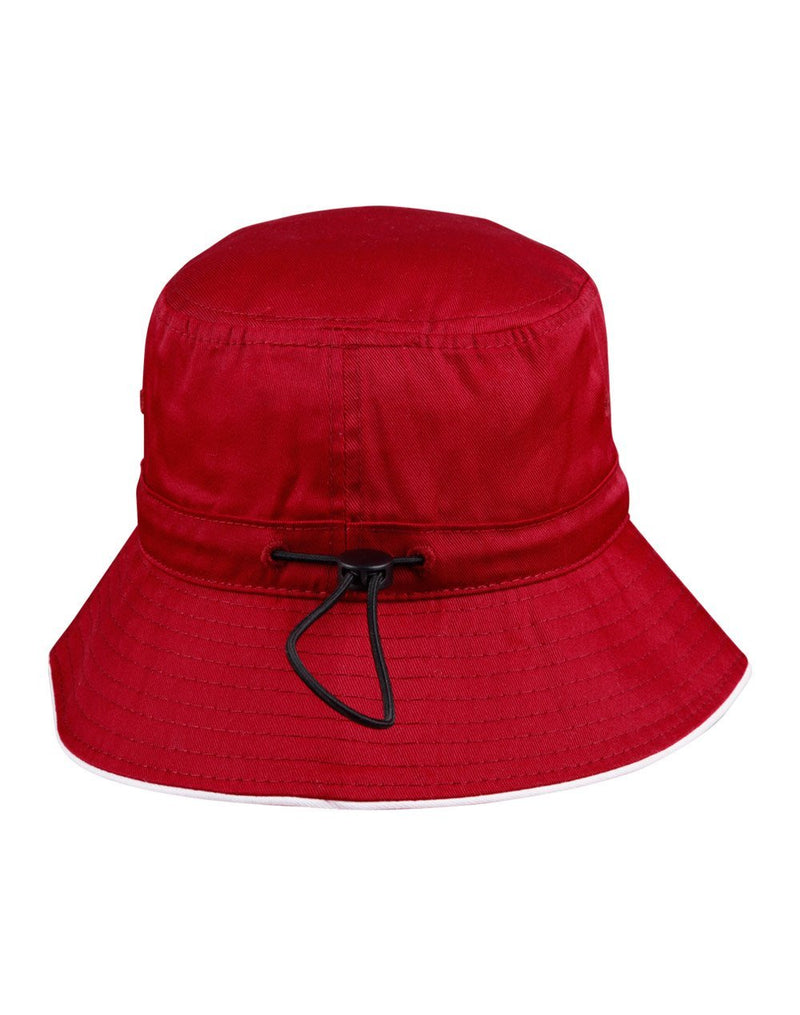 H1033 Sandwich Bucket Hat with Toggle