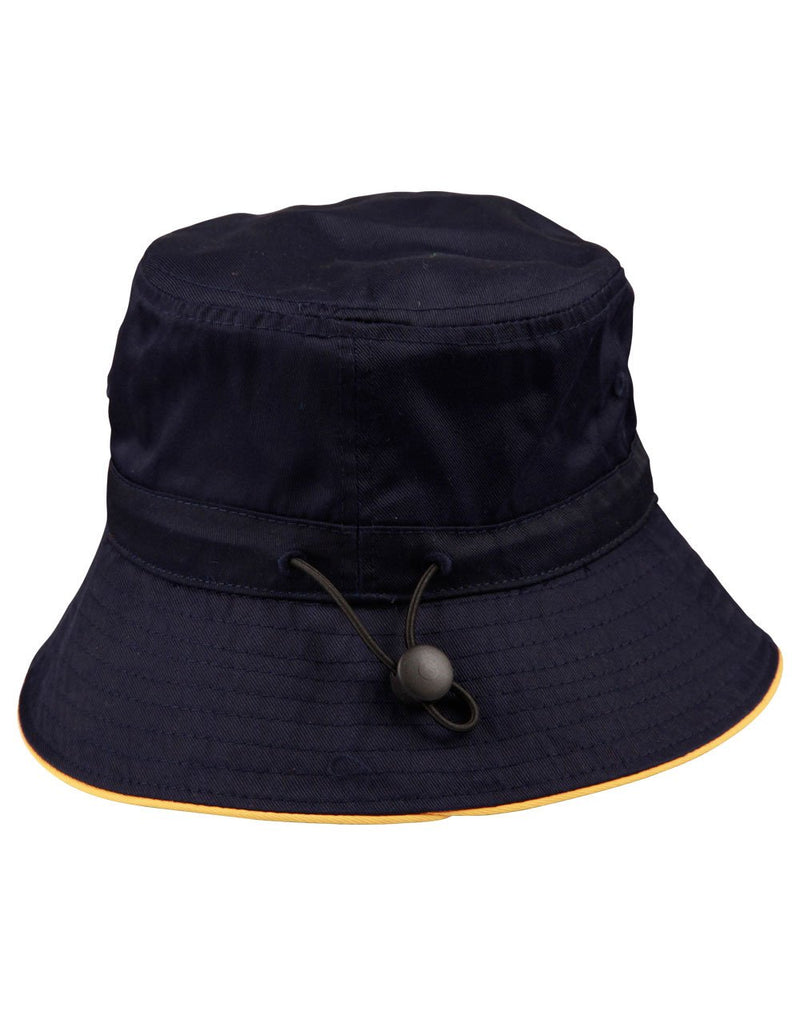 H1033 Sandwich Bucket Hat with Toggle