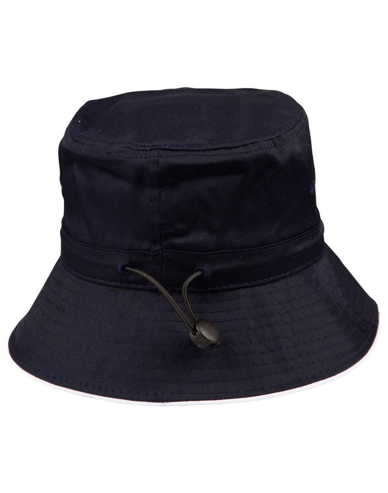 H1033 Sandwich Bucket Hat with Toggle