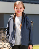 Winning Spirit- Kids' Softshell Hooded Jacket (JK33K)