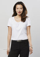 Biz Collection-Ladies Chic Top-K315LS