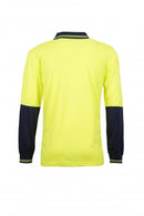 WORKCRAFT - WSP206 Hi Vis Food Industry Polo - L/S