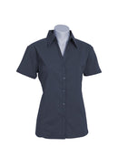 Biz Collection LADIES METRO SHORT SLEEVE SHIRT   LB7301 - Star Uniforms Australia