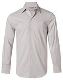 Winning Spirit-Men's Ticking Stripe Long Sleeve Shirt-M7200L