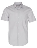 Winning Spirit -Men's Ticking Stripe Short Sleeve Shirt-M7200S