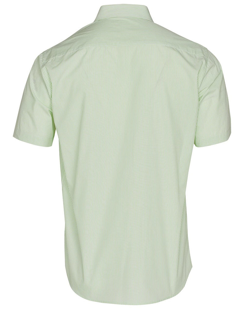 Winning Spirit-Men's Balance Stripe Short Sleeve Shirt-M7231
