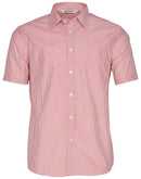 Winning Spirit-Men's Balance Stripe Short Sleeve Shirt-M7231