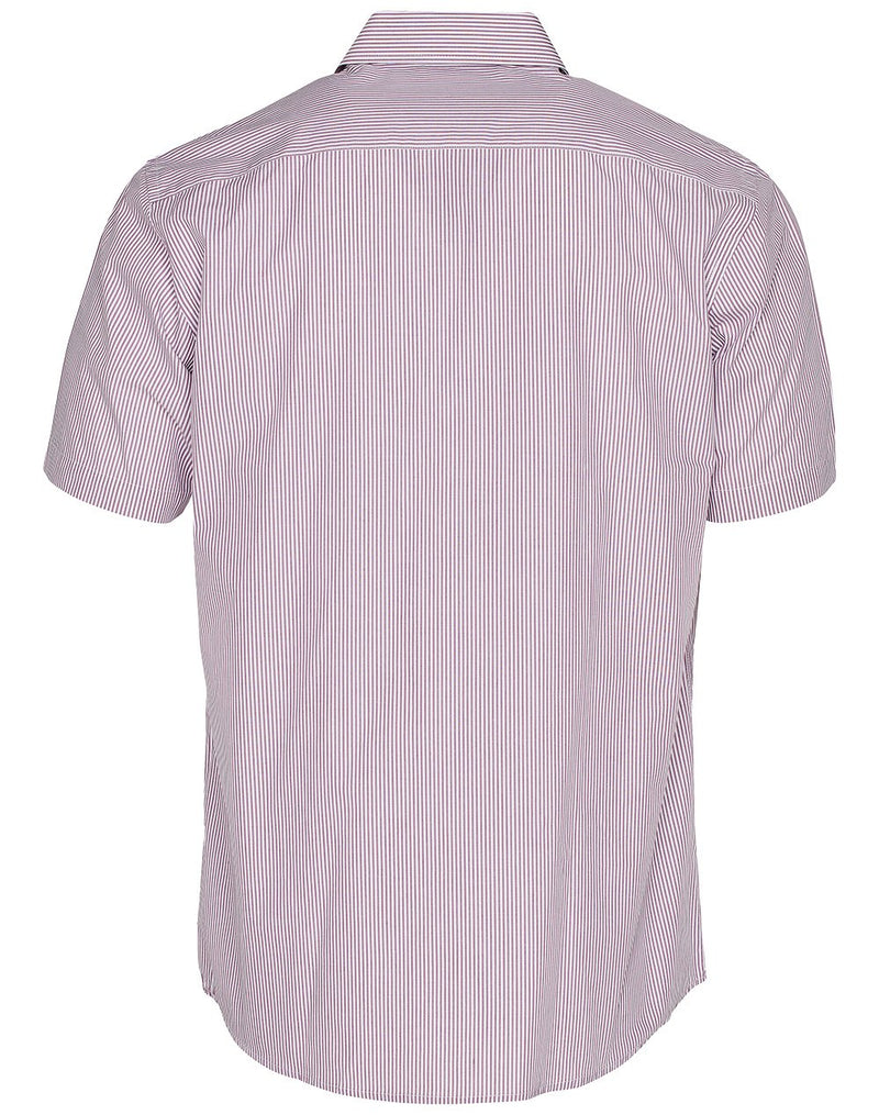 Winning Spirit-Men's Balance Stripe Short Sleeve Shirt-M7231
