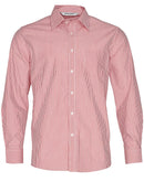Winning Spirit- Men's Balance Stripe Long Sleeve Shirt- (M7232)