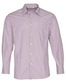 Winning Spirit- Men's Balance Stripe Long Sleeve Shirt- (M7232)