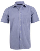 Winning Spirit-Men’s Multi-Tone Check Short Sleeve Shirt-M7320S