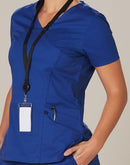 M7640 Ladies Scrub Top Benchmark