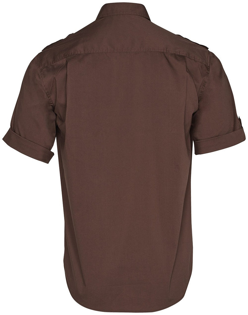 Winning Spirit-Men's Short Sleeve Military Shirt-M7911