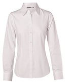 Winning Spirit- Women's Cotton/Poly Stretch Long Sleeve Shirt-M8020L