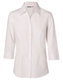 Winning Spirit -Women's Fine Twill 3/4 Sleeve Shirt-M8030Q