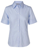 Winning Spirit-Women's Fine Twill Short Sleeve Shirt-M8030S