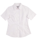 Winning Spirit-Women's CVC Oxford Short Sleeve Shirt-M8040S