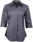 Winning Spirit-Barkley Ladies Taped Seam 3/4 Sleeve Shirt-M8110Q