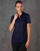 Winning Spirit-Barkley Ladies Taped Seam Short Sleeve Shirt-M8110S