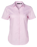 Winning Spirit-Barkley Ladies Taped Seam Short Sleeve Shirt-M8110S