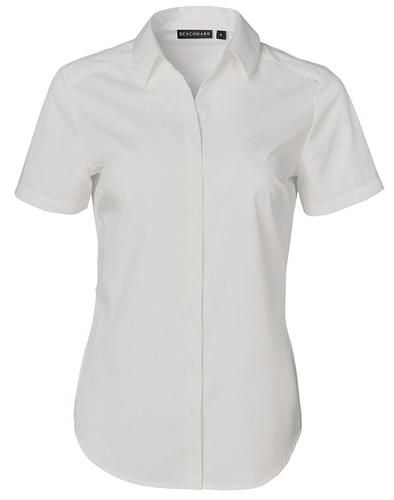 Winning Spirit-Barkley Ladies Taped Seam Short Sleeve Shirt-M8110S