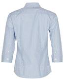 Winning Spirit- Women's Balance Stripe 3/4 Sleeve Shirt-M8233