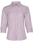 Winning Spirit- Women's Balance Stripe 3/4 Sleeve Shirt-M8233