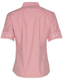 Winning Spirit -Women's Balance Stripe Short Sleeve Shirt -M8234