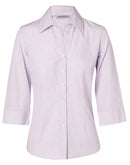 Winning Spirit-Women's Mini Check 3/4 Shirt-M8360Q