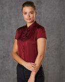 Winning Spirit -Women's Tie Neck Blouse-M8810
