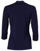 Winning Spirit -Ladies 3/4 Sleeve Stretch Knit Top Isabel- (M8830)