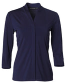 Winning Spirit -Ladies 3/4 Sleeve Stretch Knit Top Isabel- (M8830)