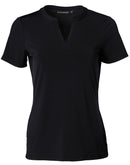 Winning Spirit-Ladies Short Sleeve Knit Top Sofia- (M8840)