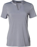 Winning Spirit-Ladies Short Sleeve Knit Top Sofia- (M8840)