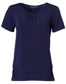 Winning Spirit-Julia Ladies Short Sleeve Knit Top-M8850