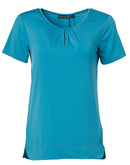 Winning Spirit-Julia Ladies Short Sleeve Knit Top-M8850