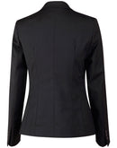 Winning Spirit - Ladies’ Wool Blend Stretch One Button Cropped Jacket - M9201