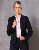Winning Spirit - Ladies’ Wool Blend Stretch Reverse Lapel Jacket-M9202