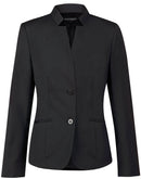 Winning Spirit - Ladies’ Wool Blend Stretch Reverse Lapel Jacket-M9202