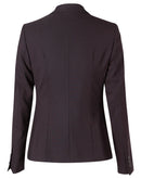 Winning Spirit - Women's Poly/Viscose Stretch One Button Cropped Jacket - M9205