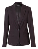 Winning Spirit - Women's Poly/Viscose Stretch One Button Cropped Jacket - M9205