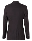 Winning Spirit - Women's Poly/Viscose Stretch Two Buttons Mid Length Jacket - M9206