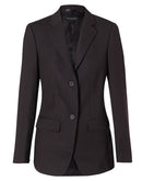 Winning Spirit - Women's Poly/Viscose Stretch Two Buttons Mid Length Jacket - M9206