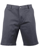 Winning Spirit-Mens Stretch Slimfit Boston Chino Shorts-M9381
